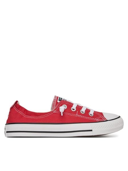 Converse Trampki CHUCK TAYLOR ALL STAR SHORELINE 537083C Czerwony. Czerwone trampki i tenisówki damskie Converse, bez wzorów, z materiału, retro, bez zapięcia. Za 239.99 zł.