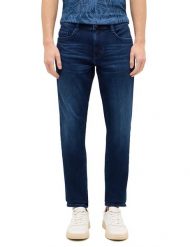 Męskie Spodnie Jeansowe Mustang Style Oregon Slim K Denim Blue 1015127 5000 802. Niebieskie spodnie materiałowe męskie Mustang, l, bez wzorów, z denimu. Za 219.99 zł.