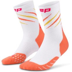 Skarpetki męskie sportowe Skarpetki kompresyjne do biegania Claws CEP. Białe skarpety męskie CEP, bez wzorów, z elastanu. Za 74.00 zł.