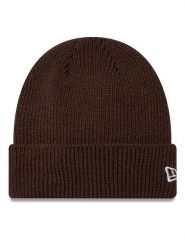 New Era Czapka Wool Cuff Knit Beanie 60424809 Brązowy. Brązowe czapki i kapelusze damskie New Era, na zimę, bez wzorów, z materiału. Za 129.99 zł.
