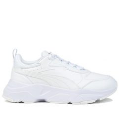 Buty damskie sportowe Puma CASSIA SL. Białe obuwie sportowe damskie Puma, bez wzorów, z gumy, trekkingowe. Za 359.00 zł.