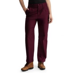 Damskie spodnie golfowe z prostymi nogawkami Siroko Iron-W Cherry. Czerwone spodnie materiałowe damskie SIROKO, xl, bez wzorów, z materiału. Za 296.00 zł.