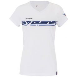 Koszulka tenisowa dziewczęca Tecnifibre Lady Airmesh royal. Białe t-shirty i topy dla dziewczynek TECNIFIBRE, bez wzorów, z materiału, bez ramiączek. Za 130.00 zł.