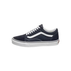 Buty Vans Old Skool Low niebieskie unisex. Niebieskie obuwie sportowe damskie Vans, bez wzorów, z syntetyku, trekkingowe, Vans Old Skool. Za 314.99 zł.