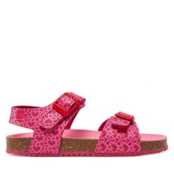Sandały Agatha Ruiz de la Prada. Czerwone sandały dziewczęce Agatha Ruiz de la Prada, bez zapięcia. Za 129.99 zł.
