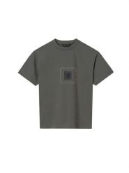 Mayoral T-Shirt 6003 Zielony Regular Fit. Zielone t-shirty dla chłopców Mayoral, bez wzorów, z bawełny, bez ramiączek. Za 49.99 zł.