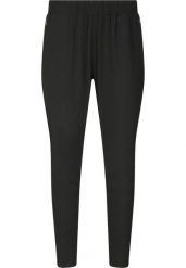 Spodnie damskie Athlecia Timmie V2. Czarne spodnie materiałowe damskie Athlecia, s, bez wzorów, z materiału. Za 198.50 zł.