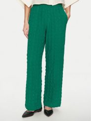 Vero Moda Spodnie materiałowe Noella 10325210 Zielony Straight Fit. Zielone spodnie materiałowe damskie Vero Moda, l, bez wzorów, z materiału. Za 79.99 zł.