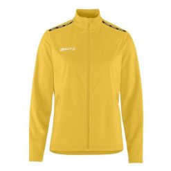 Bluza damska Craft Squad Go. Żółte bluzy damskie Craft, bez wzorów, bez kaptura. W wyprzedaży za 124.50 zł.