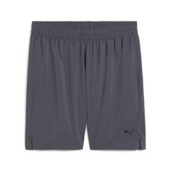 Męskie tkane szorty TAD ESSENTIALS 7" PUMA. Szare krótkie spodenki sportowe męskie Puma, m, bez wzorów, do biegania. Za 129.00 zł.