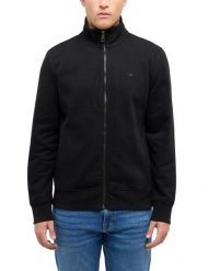 Męska Bluza Rozpinana Mustang Style Dillon Black 1017551 4142. Czarne bluzy męskie Mustang, m, bez wzorów, bez kaptura. Za 139.99 zł.
