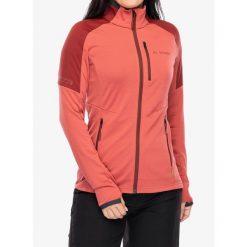 Bluza polarowa damska Vaude Elope Fleece Jacket II. Czerwone bluzy damskie Vaude, xl, bez wzorów, z polaru, bez kaptura. Za 413.99 zł.