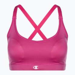 Biustonosz Champion Legacy. Czerwone obuwie sportowe damskie Champion, bez wzorów, na fitness i siłownię. Za 94.99 zł.