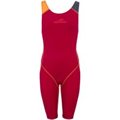 Strój kąpielowy dziewczęcy Aquafeel N2K Closedback. Czerwone stroje kąpielowe dla dziewczynek Aquafeel, bez wzorów, z tkaniny. Za 219.99 zł.