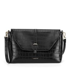 Torebka Lasocki. Czarne torebki do ręki damskie Lasocki, bez wzorów, klasyczne, bez dodatków. Za 179.99 zł.