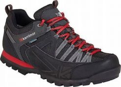 Buty trekkingowe męskie Karrimor Spike Low czarno-czerwone r. 45. Czarne trekkingi męskie Karrimor. Za 325.71 zł.