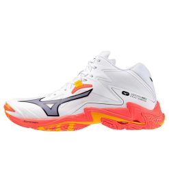 Buty Do Siatki Mizuno Wave Lightning Z Mid Dorośli. Białe buty sportowe męskie Mizuno, bez zapięcia, do siatkówki, mizuno wave. W wyprzedaży za 567.00 zł.