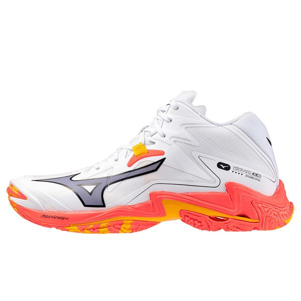 Buty Do Siatki Mizuno Wave Lightning Z Mid Dorośli. Białe buty sportowe męskie Mizuno, bez zapięcia, do siatkówki, mizuno wave. W wyprzedaży za 567.00 zł.