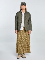 Spódnica damska midi z wiskozy z motywem kwiatowym żółta Inger 201. Żółte spódnice damskie Big Star, l, bez wzorów, z tkaniny, eleganckie, maxi, koszulowe. Za 179.99 zł.