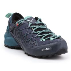 Buty Salewa Ws Wildfire Edge Gtx W 61376-3838 niebieskie. Niebieskie trekkingi damskie trekkingowe, gore-tex. Za 1,083.18 zł.