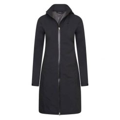 Parka dla kobiet Euro-Star Sandi. Czarne kurtki damskie EURO-STAR, bez wzorów, retro, bez kaptura. W wyprzedaży za 561.00 zł.