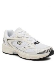 Champion Sneakersy Run 00 Low Cut Shoe S22314-CHA-WW017 Biały. Białe buty sportowe męskie Champion, ze skóry, bez zapięcia. Za 349.99 zł.