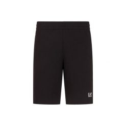 Bermuda Core Identity Rozmiar L Czarny - 8NPS65PJVRZ-1200. Czarne krótkie spodenki sportowe męskie EA7, l, bez wzorów, z bawełny. Za 309.45 zł.