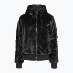 Kurtka futrzana damska CMP Fix Hood. Brązowe kurtki damskie CMP, xs, bez wzorów, z futra, bez kaptura, narciarskie. Za 249.99 zł.