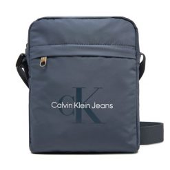 Saszetka Calvin Klein Jeans. Niebieskie saszetki męskie Calvin Klein Jeans, z jeansu, młodzieżowe, małe. Za 299.99 zł.