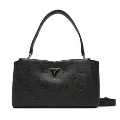 Torebka Guess. Czarne torebki do ręki damskie Guess, z aplikacjami, klasyczne, bez dodatków. Za 419.99 zł.