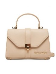 Valentino Torebka Sobo VBS8ZS39 Brązowy. Brązowe torebki do ręki damskie Valentino, bez wzorów, ze skóry, bez dodatków. Za 399.99 zł.