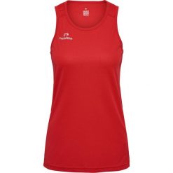 Damska koszulka typu tank top Newline Athletic. Czerwone koszulki sportowe damskie Newline, xl, bez wzorów, z materiału, bez kołnierzyka, bez ramiączek, do biegania. Za 184.00 zł.