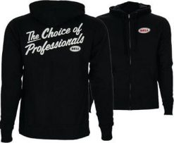 Bell Bluza męska Zip Hoodie Choice of Pros black r. L. Czarne bluzy męskie BELL, l, bez wzorów, bez kaptura. Za 319.14 zł.