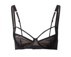 Scandale Le Balconet Base Lift - czarny biustonosz 75E. Czarne biustonosze Erima, bez wzorów, z elastanu. Za 248.99 zł.