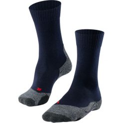 Skarpetki Falke TK2. Niebieskie skarpety męskie Falke, bez wzorów, z elastanu. Za 310.99 zł.