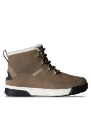 The North Face Trzewiki NF0A4T3X8IU1 Brązowy. Brązowe botki damskie The North Face, ze skóry. Za 589.99 zł.