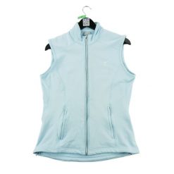Kurtka dresowa damska Nike. Niebieskie kurtki damskie Nike, m, bez wzorów, z dresówki, bez kaptura, na fitness i siłownię. Za 102.20 zł.