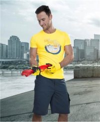 Ardon PODKOSZULEK MĘSKI - T-SHIRT z nadrukiem 95% bawełna, 5% elastan 180 g/m2 - biały H9329 L. Białe t-shirty męskie Ardon, l, bez wzorów, z bawełny, bez kołnierzyka. Za 12.07 zł.
