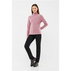 Bluza damska VIKING Tesero Lady Polartec. Czerwone bluzy damskie Viking, bez wzorów, bez kaptura. Za 239.90 zł.