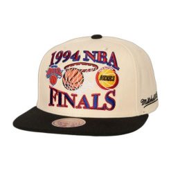 Czapka typu snapback Mitchell & Ness Finals Remix Houston Rockets VS New York Kn. Białe czapki i kapelusze męskie Mitchell & Ness, bez wzorów. Za 213.00 zł.