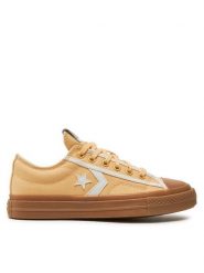 Converse Trampki Star Player 76 A09822C Żółty. Żółte trampki i tenisówki damskie Converse, bez wzorów, z materiału, retro, bez zapięcia. Za 239.99 zł.