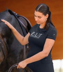 Koszulka damska ELT Salzbourg. Brązowe t-shirty damskie ELT, l, bez wzorów, z bawełny, klasyczne, bez kołnierzyka. Za 132.50 zł.