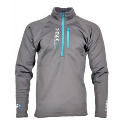 Wodoodporna bluza polarowa Peak Stretch Fleece Top. Szare bluzy męskie PEAK, m, bez wzorów, z polaru, bez kaptura. Za 465.00 zł.