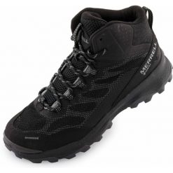 Merrell Speed Strike Mid GTX Damskie buty trekkingowe – czarne. Czarne trekkingi damskie Merrell. Za 543.99 zł.