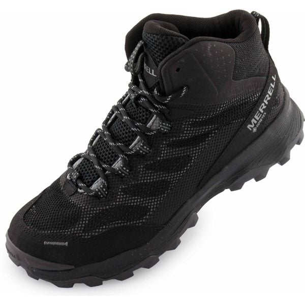 Merrell Speed Strike Mid GTX Damskie buty trekkingowe – czarne. Czarne trekkingi damskie Merrell. Za 543.99 zł.