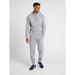 Bluza sportowa z kapturem męska Hummel Go Cotton Hoodie. Szare bluzy męskie Hummel, m, bez wzorów, z kapturem. Za 168.00 zł.