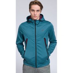 Softshell męski SFM004 - morska zieleń. Kurtki męskie marki 4f. W wyprzedaży za 99.99 zł.