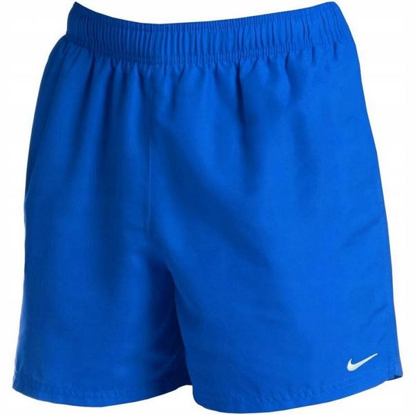 Męskie Szorty Kąpielowe Volley Essential. Niebieskie krótkie spodenki sportowe męskie Nike, m, bez wzorów. Za 209.99 zł.