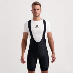 Spodenki rowerowe męskie Rogelli GRVLR. Czarne szorty męskie Rogelli, l, bez wzorów, z elastanu. Za 327.00 zł.