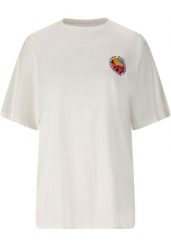 T-shirt damski Whistler Saloma. Białe t-shirty damskie Whistler, l, bez wzorów, z bawełny, klasyczne, bez kołnierzyka. Za 142.50 zł.